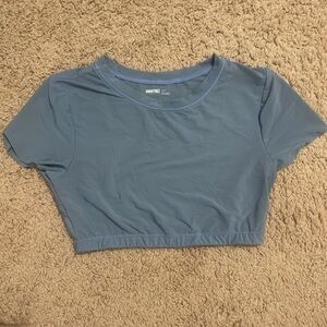 Blue Women's Crop Top